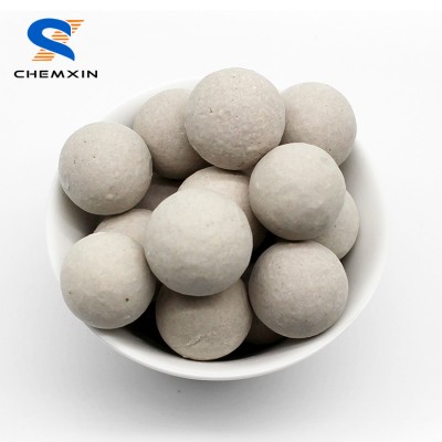 High density 3mm 6mm 10mm inert ceramic ball support media alkaline ceramic balls